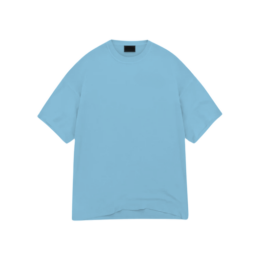 Blue Oversize Tee.