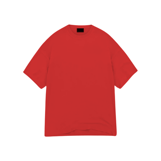 Red Oversize Tee.