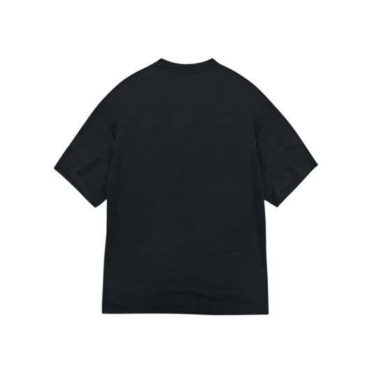 Black Oversize Tee.